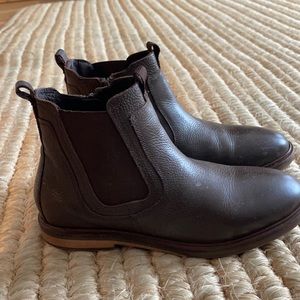 Zara boy zippered boots US8
